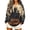 03#Multicolor, variant on Halloween Women Casual Long Sleeve Sweatshirts Fashion Halloween Graphic Printed Winter Sweaters Loose Crewneck Pullover Blouses Ladies Halloween Costumes