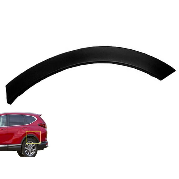 2017 2018 2019 2020 2021 2022 Compatible with Honda CRV CR-V Rear Wheel Flare Molding Trim Left Driver Side