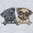 thumbnail image 2 of CafePress - Pug Pals - Cute Infant Bodysuit Baby Romper - Size Newborn - 24 Months, 2 of 3
