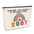 thumbnail image 1 of Bolsa de maquillaje Ancpeany para regalo de cumpleaños número 18 para niñas, 1 of 6