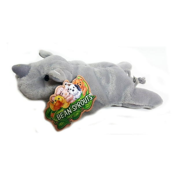 Bean Sprouts "Hornsby" Rhinoceros 6" Plush Toy Stuffed Animal