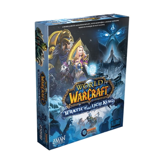 Juego de mesa Z-Man Games Pandemic World of Warcraft Wrath of The Lich King