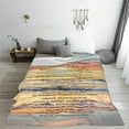 thumbnail image 3 of Psalm 91 Blanket Christian Gifts Religious Bible Verse Scripture Throw Blanket Comfy Plush Flannel Fleece Warm Soft Fluffy Fuzzy Blanket for Prayer Women Teens for Bed Sofa Couch 60"X80", 3 of 6