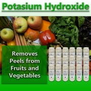 Potassium Hydroxide (KOH),90% pure, Caustic Potash, Organic Soap making 36 Lbs (Pounds)