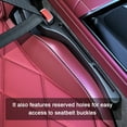 thumbnail image 3 of 2 tiras de sellado a prueba de fugas para rellenar los huecos de los asientos del automóvil con almacenamiento, 3 of 8
