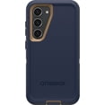 thumbnail image 3 of OtterBox Galaxy S23 Only - Defender Series Case - Blue Suede Shoes - Rugged & Durable - with Port Protection - Includes Holster Clip Kickstand - Non-Retail Packaging, 3 of 7