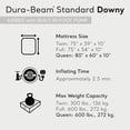 thumbnail image 3 of Intex 64763E Matelas Pneumatique Standard Dura Beam Downy avec Pompe Intégrée, Grand Lit, 3 of 9