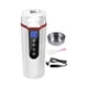 thumbnail image 5 of Hervidor de agua eléctrico portátil de acero inoxidable para coche blanco, 5 of 7