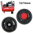 thumbnail image 2 of Air Compressor Accessories Caster Wheels 5Inch Shock Absorption Non-Slip Silent 16mm with Red Lid, 2 of 4