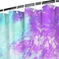 thumbnail image 3 of Colorful Tie Dye Pattern Shower Curtain 36"x72" ,Bathroom Decorative Shower Curtains Set with 12 Hooks,Modern Waterproof Washable Shower Curtain, 3 of 6