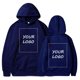 thumbnail image 1 of Sudadera con capucha de manga larga para hombre y mujer, suéter con estampado gráfico, ropa de gran tamaño, diseño de logotipo personalizado, Harajuku, 1 of 4