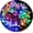 Multicolor, variant on KOMI Christmas Decorations Flower Lights 33 Feet 100 LED String Lights 8 Modes with Memory Function, Extendable Flower String Lights for Bedroom Garden Tree Party (Multicolor)