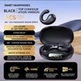 thumbnail image 3 of Skegnu Wireless Earbuds Earphones Wireless Bluetooth Holiday Gift Finder Wireless Earclip Conduction Bluetooth Earphones For Noise Reduction And Non Ear Running Earphones Great Gifts for Less, 3 of 6