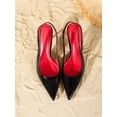thumbnail image 6 of On feet& in love Women's Pointed Toe Slingback Stiletto High Heel Pumps, Elegant Slip On Back Strap Dress Heels for Wedding Party Formal Occasions, 6 of 6