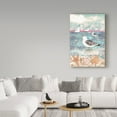 thumbnail image 3 of Trademark Fine Art 'Shells Birds Sail' Canvas Art by Karen Fields, 3 of 3