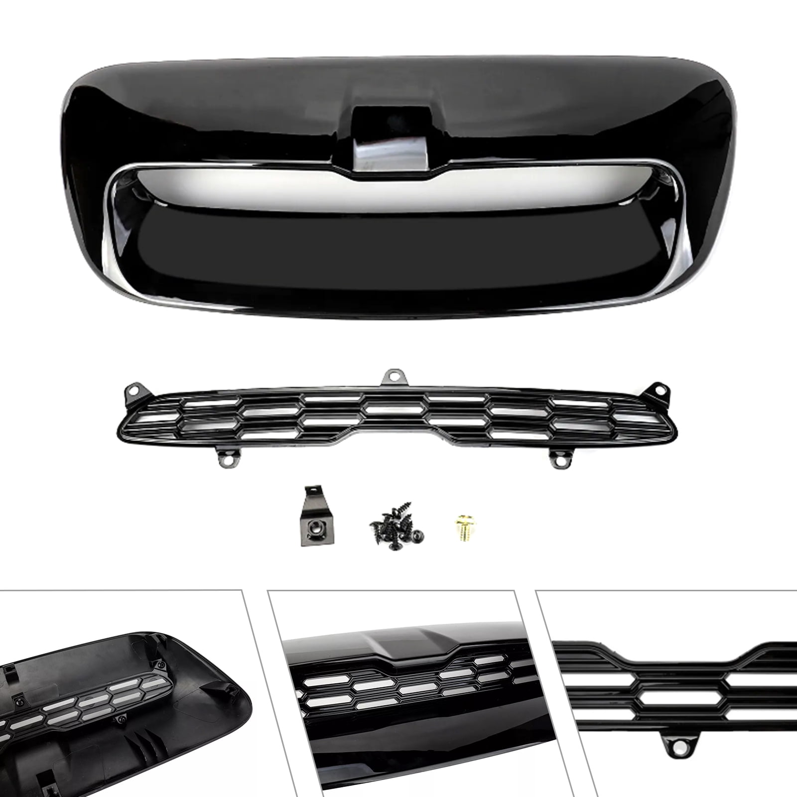 Hood Grill Air Intake Vent Scoop For Mini Cooper S R55 R56 R57 R58 R59 (2007-2014)