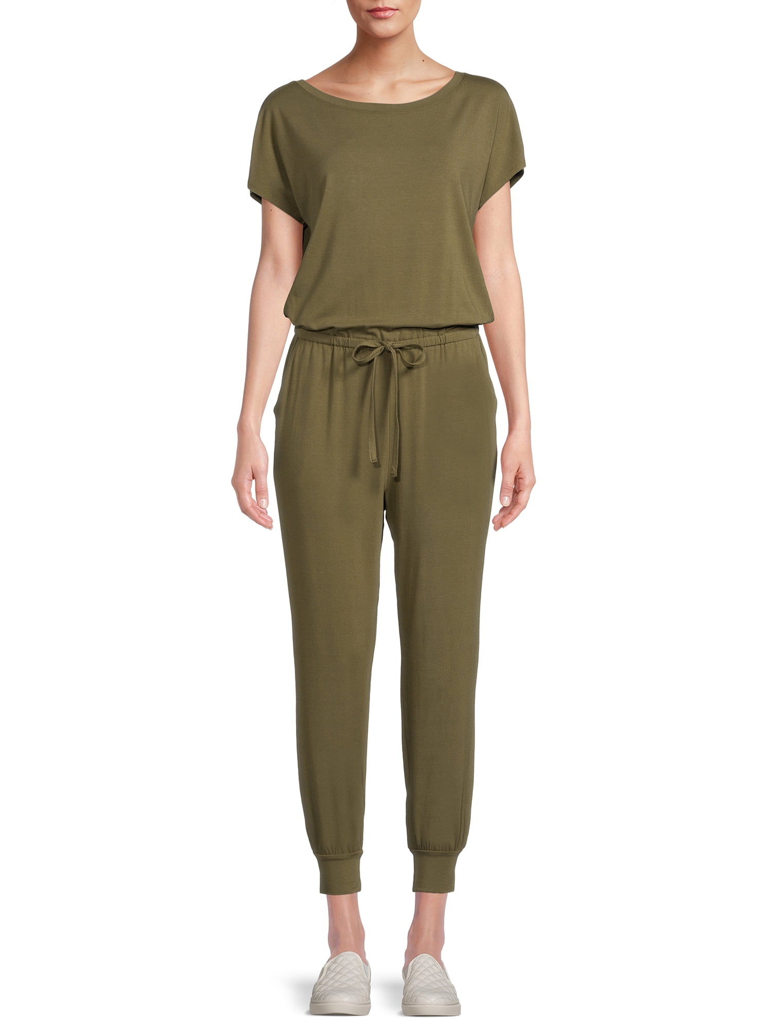 Nine.Eight Women’s Jumpsuit with Short Sleeves