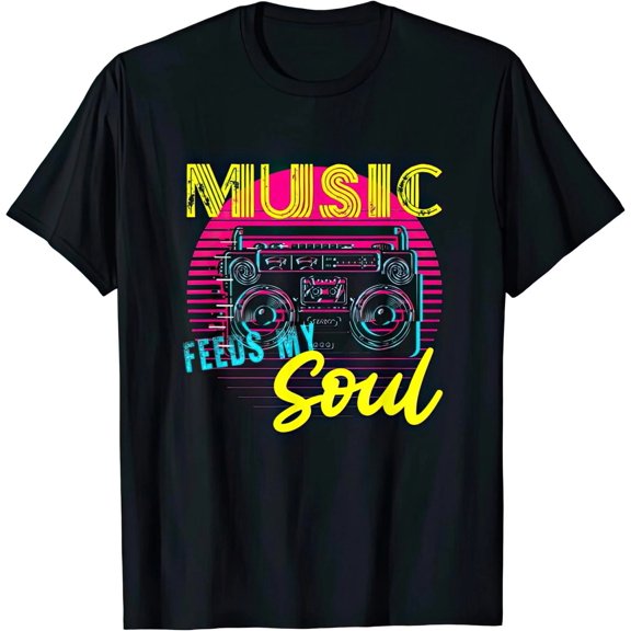 ZN9 - Music Feeds My Soul T Shirt