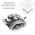 thumbnail image 6 of Haiem Abstract Ink Octopus Print Extra Long Oven Mitts and Pot Holders 4pc Sets: Heat Resistant Silicone Oven Mittens with Mini Oven Gloves and Hot Pads Potholders, 6 of 6