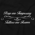 thumbnail image 2 of Boys Temporary Tattoos Forever Inked Short Sleeve Women's Graphic Tee Brisco Brands M, 2 of 4