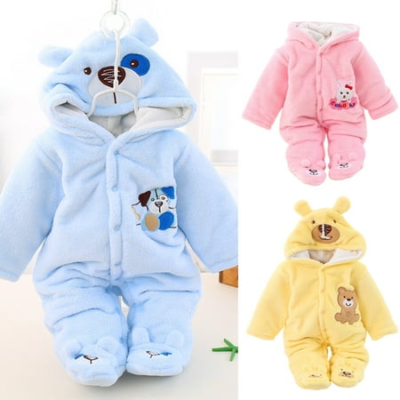 

Unisex Baby Clothes Winter Coats Cute Newborn Infant Jumpsuit Snowsuit Bodysuits Registry for Baby Essentials Stuff