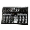 thumbnail image 2 of mezclador de audio,máquina mezcladora mezcladora de 8 canales con amplificador de efectos,Micrófono mezclador de efectos micrófono amplificador de sonido,Mezclador de audio Mezclador, 2 of 7