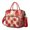 Red-86, variant on Star Constellation Themed Leakproof Tote - Large Insulated Cooler Bag for Picnics, Travel, School, Work