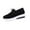 Black Sneakers for Women, variant on Hopeusnice Sneakers for Women Soft Non-Slip Breathable Women's Sneakers Trendy Thick-Soled Heel Open Toe Flock Materials Summer Shoes Vacation Shoes Pink 42
