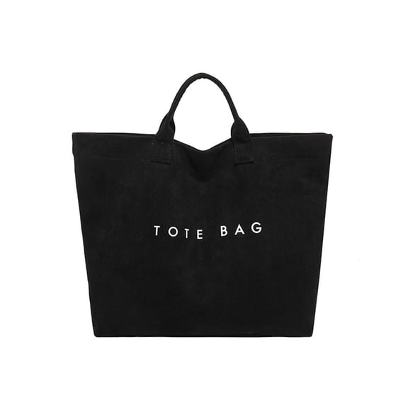 BiFandian Women's Large Tote Bag, Letter Design Casual Bag for Work, Versatile Commuting Bag for Daily Use, Spacious, Practical, Style