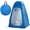 Blue-Spacious: 74.8 H, 47.2" W, variant on Pop Up Changing Tent For Beach Camping Portable Shower Tents Outdoor Bathroom Change Dressing Clothes Instant Camp Toilet 6.2ft/6.6ft/6.9ft High
