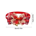 thumbnail image 3 of FeiFu Christmas Bowtie Pet Collar Adjustable Stylish Accessories for Dogs Cats Festive Apparel Cute Holiday Pet Supplies Safe, 3 of 6