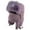 Purple, variant on FAWUUDO Winter Hat for Men Women Trapper Hat with Ear Flaps, Windproof Trooper Hat for Cold Weather Hunting Skiing