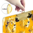 thumbnail image 3 of Acrylic Writing Board Gold12.5*9 Inch Clipboards Transparent Acrylic Material Suitable For Office Classroom Teachers Fashion Bloggers Stationery Enthusiasts Cartoon Pretty Lion Seamless, 3 of 9