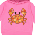 thumbnail image 3 of Inktastic Beach Crab Cute Girly Maritime Toddler Hoodie, 3 of 4