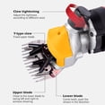 thumbnail image 4 of Sheep Shears,900W 6 Speeds Professional Electric Sheep Clippers, Alpacas, Goats and Thick Coat Animals, Farm Livestock Grooming Kit,Yellow, 4 of 9