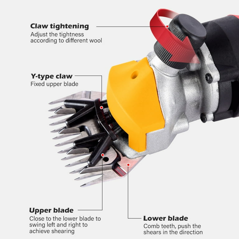 Sheep Shears,900W 6 Speeds Professional Electric Sheep