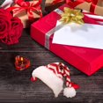 thumbnail image 4 of Sombrero de vacaciones Sombrero De Navidad Santa Claus Sombrero Adultos Sombrero Navideño Decoración De Vacaciones Rojo Blanco rojo blanco Magideal Sombrero de vacaciones, 4 of 6
