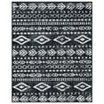 thumbnail image 3 of Moynesa 8'x10' Area Rug for Living Room Washable Bedroom Rugs Soft Indoor Carpet Moroccan Rustic Tribal Non Slip Mat Large Foldable Playroom Rug for Living Dining Laundry Room Office,Black White, 3 of 9