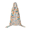 thumbnail image 7 of Honeii Falling Pumpkins On Car Print Poncho Cape, Cloak Coat, Snuggly Hooded Wearable Blanket, Hooded Cape For Teenagers,Halloween Costumes-Large, 7 of 7