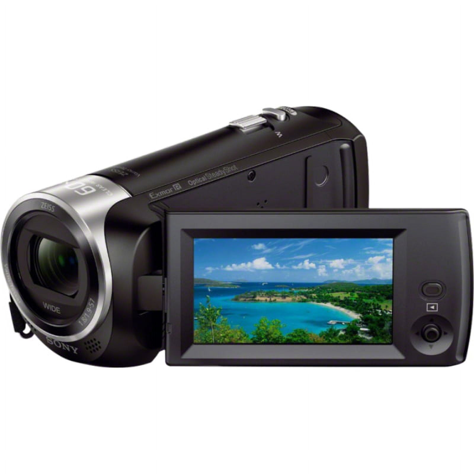 Sony HDR-CX405/B Full HD 60p Camcorder + 64GB Ultra MicroSDXC UHS