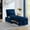 Navy, variant on Modern Aesthetic Navy Sofa Bed / Stylish Addition to Home