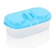 thumbnail image 2 of Inteprter Caja de almacenamiento de alimentos, nevera de cocina, contenedor sellado de almacenamiento de alimentos frescos de doble agarre Organizadores de utensilios de cocina azul, 2 of 6