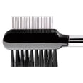 thumbnail image 2 of Pet Eye Comb Tear Stain Remover Cepillo de ojos de doble cara para perro gato (Plata) Wdftyju Libre de BPA, 2 of 3