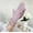 B_ Purple, variant on Women Floral Sun Protection Glove Full Finger Touchscreen Glove Ice Silky Non-slip Breathable Wedding Driving Outdoor Glove Black
