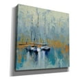 thumbnail image 2 of Epic Graffiti 'Boats in the Harbor III' by Silvia Vassileva, Canvas Wall Art, 37"x37", 2 of 8