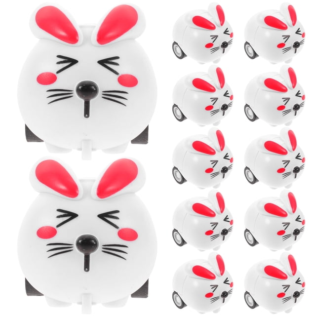 MasteelfCA 12 Pcs Adorables Voitures à Rétrofriction pour Enfants Design Animal Voiture à Rétrofriction Jouets