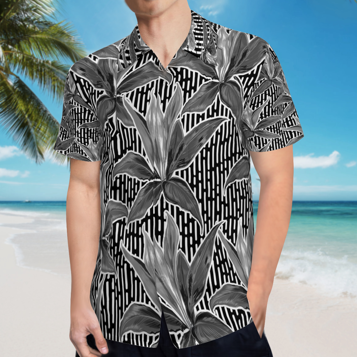 【aloha ☺︎】 High Quality Hawaiian Shirts for Men Short Sleeve Aloha
