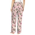 thumbnail image 3 of Daiia Beautiful Butterflies and Hearts Women's Sleep Pant with Pockets and Drawstring,Pajama Pants-X-Large, 3 of 9