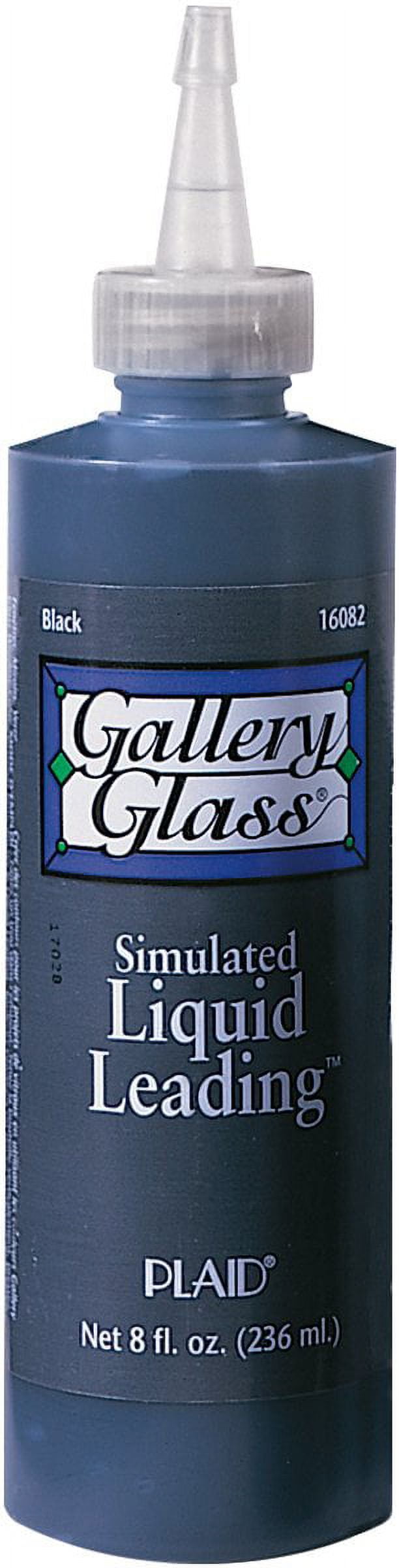 Shop Plaid Gallery Glass ® Leading - Black, 8 oz. - 19701 - 19701