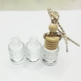 thumbnail image 4 of Fairnull 5ml Empty Perfume Diffuser Refillable Automobile Ornament Clear Car Perfume Empty Bottle Hanging Glass Pendant for Van, 4 of 10